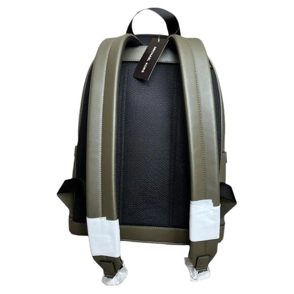 Michael Kors  Green Commuter Back Pack Bag, 11"X 16"X 6.5" - Picture 7 of 14